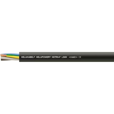 Helu 30800-100 gumový 5 G 6 mm² 100m čierna