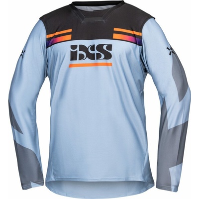 iXS Jersey iXS TRIGGER-MX 1.0 X2-544206 sivá/čierna