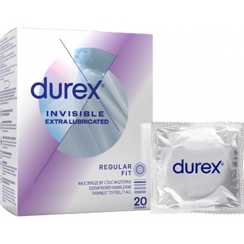Durex Invisible Extra 20 ks