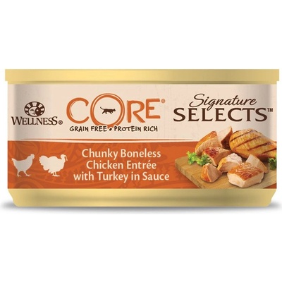 Wellness Core Signature Selects Chunky Chicken & Turkey 79 г