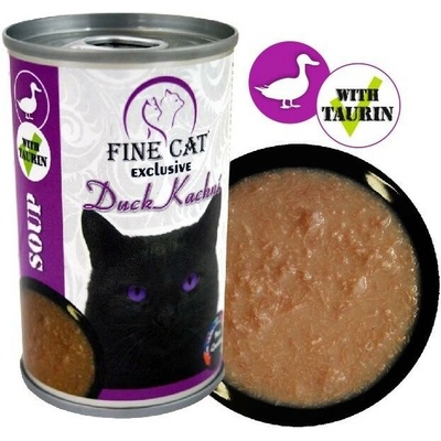 Fine Cat Exclusive Polievka pre mačky kačacie 158 g