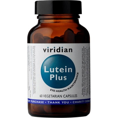 Viridian Lutein Plus komplex pro oči a zrak 60 kapslí