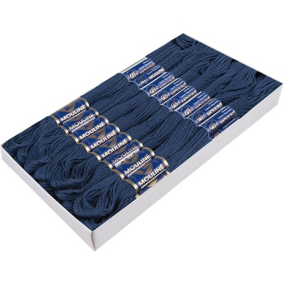 Příze vyšívací Mouline Niťárna Varianta: 5872 Blue Sapphire, Balení: 24 ks