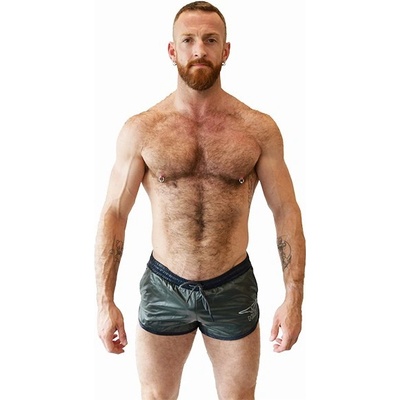Mister B Urban Marbella shorts Green Navy univerzální šortky