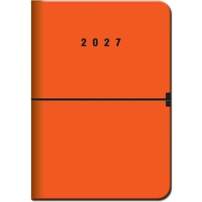 Capri A5 Týždenný 2027 Oranžový