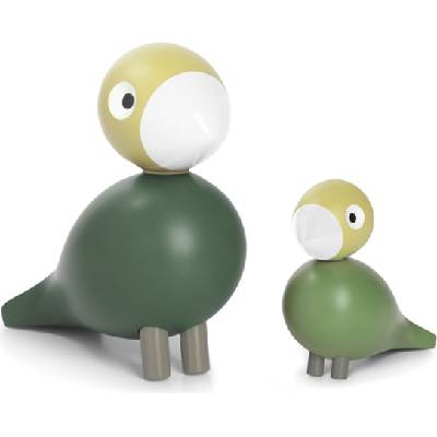 Kay Bojesen Украса Liv & Lykke дървена зелена 2 бр (39804)
