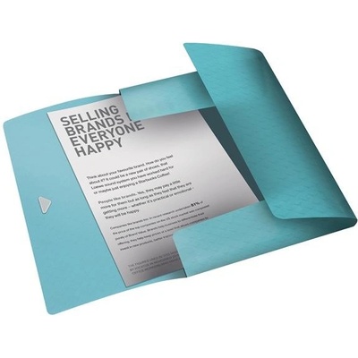 Esselte Colour`Breeze A4 doska s gumičkou modrá 15 mm