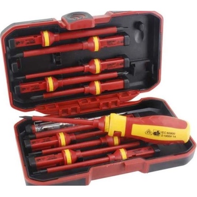 Sada šroubováků s izolací do 1000V, 12ks + fázovka – Zbozi.Blesk.cz