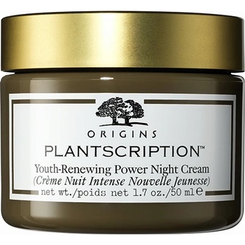 Origins Plantscription Youth-Renewing Power Night Cream нощен крем против стареене за по-гладка и равномерна кожа за жени 50 мл