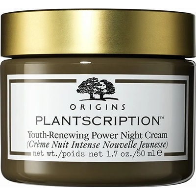 Origins Plantscription Youth-Renewing Power Night Cream нощен крем против стареене за по-гладка и равномерна кожа за жени 50 мл
