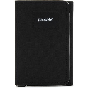 Pacsafe Портфейл Pacsafe RFIDsafe Trifold Wallet - Jet Black - размер 11, 5 x 8 x 1, 8 cm (511-0705-0111)