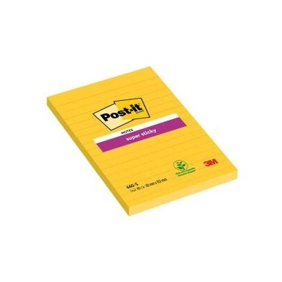 POST-IT Bloček Post-it Super Sticky 102x152 žltý linajky (MM066010)