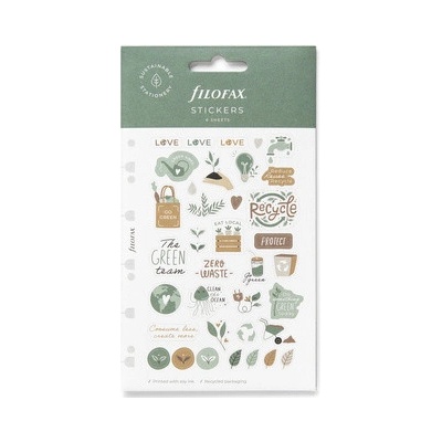 Filofax Samolepky Eco Essential náplň osobných A5 diárov