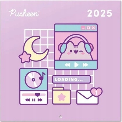 na stenu 30x30 cm Pusheen Oficiálne vydanie 2025r pre deti