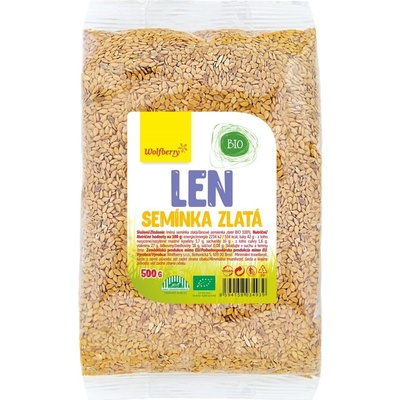 Wolfberry Len semínka zlatá BIO 500 g