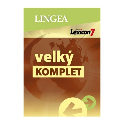 Lingea Lexicon 7 Německý velký slovník + ekonomický a technický slovník