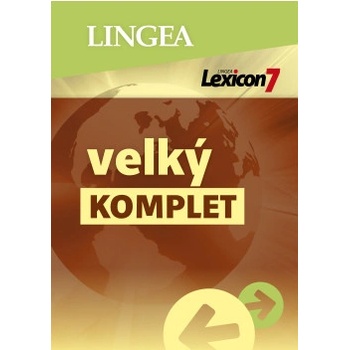 Lingea Lexicon 7 Německý velký slovník + ekonomický a technický slovník