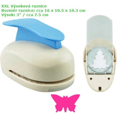 výsekové raznice XXL Motýl – Zboží Dáma