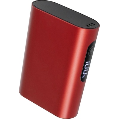 YENKEE Мобилна батерия, с дисплей, 10000 mAh, 18 W, червена (2080240019)