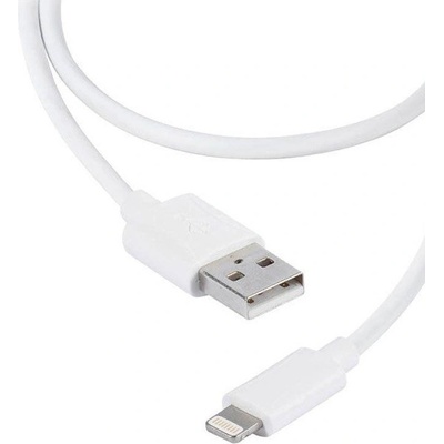 Vivanco Кабел Vivanco - 36300, USB-A/Lightning, 2 m, бял (36300)