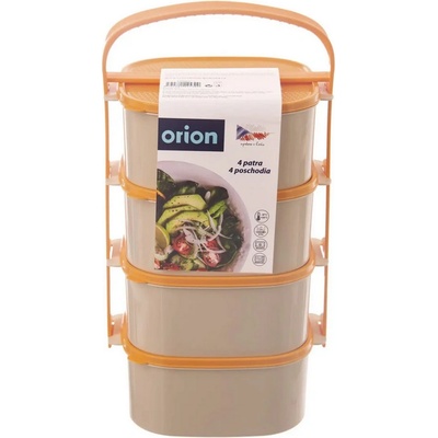 Orion Plastový obedár Almi 4 x 1,15 l