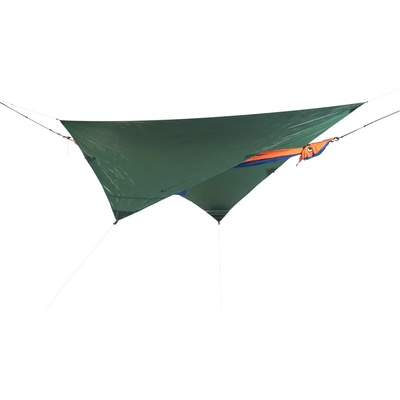 Ticket to the Moon Навес Ticket to the moon Lightest Tarp Silnylon Ultralight Hammock Tarp - Forest Green - размер One Size (563-0203-0111)