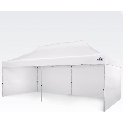 BRIMO Párty stan 3x6m 330g/m² s 3 stenami Biela