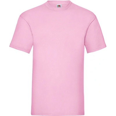 Fruit of the Loom pánske tričko light pink