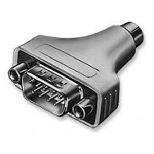 PremiumCord Manhattan 200851 cable gender changer PS/2 DB9 Black