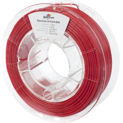 Spectrum S-Flex 85A, 1,75mm, 250g, 80566, bloody red
