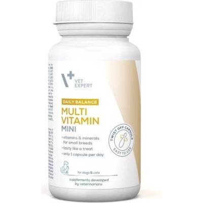 VetExpert Multivitamin MINI - витаминно-минерална добавка за котки и кучета от малки породи, 30 капсули, Vet Expert - Полша