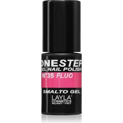 Layla Cosmetics One Step lak na nehty odstín n.35 Strike Fluo 5 ml
