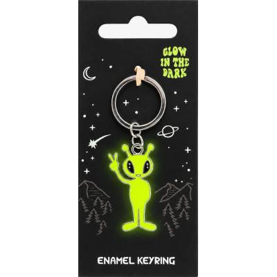 Spirit of Equinox Ключодържател Glow in the Dark Alien Keyring