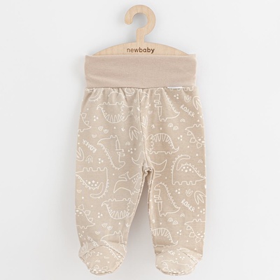 Kojenecké polodupačky New Baby Classic II dino béžové – Zboží Dáma