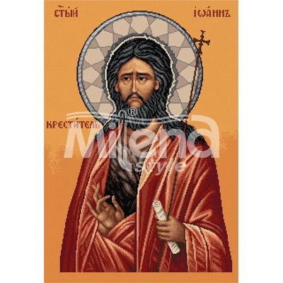 Milena Style Свети Йоан Кръстител - гоблен със схема конци Ariadna 1: 1