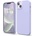 elago Soft Silicone Case - силиконов (TPU) калъф за iPhone 14 Plus (лилав)