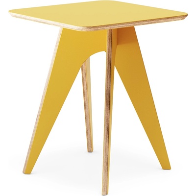 sosone Dětský Stolek Stool žlutá HPL