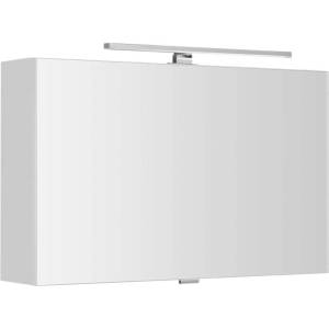 SAPHO Cloe - Огледален шкаф с LED осветление, 80x50x18 см, бял CE080-0030 (CE080-0030)