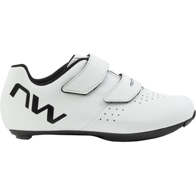 Northwave Детски обувки за шосеен велосипед Northwave Kid's Sonic Cycling shoes - White / Black - размер 37 (EU) (736-0028-0116)