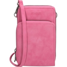 Beagles dámská kabelka na telefon/peněženka s popruhem přes rameno Marbella FUCHSIA na výšku