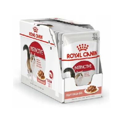 Royal Canin Instinctive sada kapsičiek pre vyberavé mačky v omáčke 12x 85 g