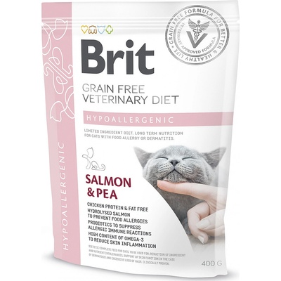 Brit VD Cat GF Hypoallergenic 0,4 kg