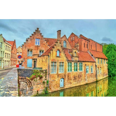 DIMEX ART Флизелинов фототапет къщи в брюж 375 x 250 см