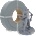 Polymaker Panchroma PLA Refill Matte Fossil Grey - 1, 75 mm / 1000 g (CA04070)