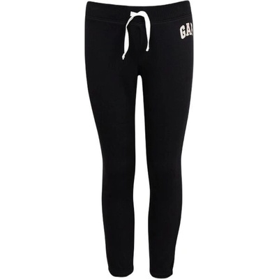 Gap logo dětské tepláky černá
