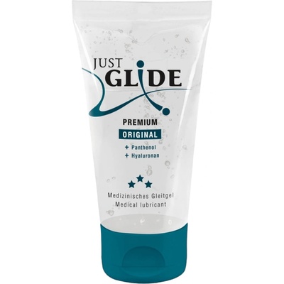 Just Glide Premium Original - веган, на водна основа лубрикант (50ml)