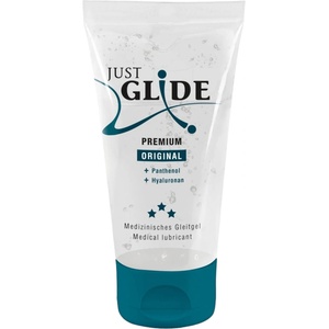 Just Glide Premium Original - веган водна основа лубрикант 50ml - lovesexshop