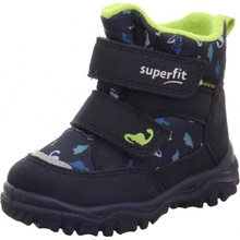 Superfit zimné topánky Husky1 Blau/Hellgrun 1-006045-8000 s membránou