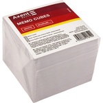  Бели листчета без поставка Delta 90х90х80 mm (1902023-10-D8005) - officebox