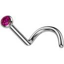 Šperky4U piercing do nosu titan TIT1025-F